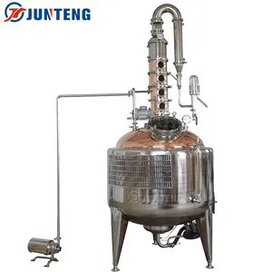 Distillation de colonne de récupération d'alcool de qualité supérieure Distillateur de cuivre personnalisé en gros Équipement de distillation alcoolique
