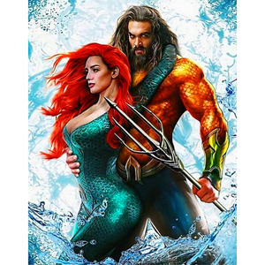 5D completo cuadrado/redondo taladro <span class=keywords><strong>diamante</strong></span> pintura película "Aquaman" Venta al por mayor DIY <span class=keywords><strong>diamante</strong></span> bordado punto de cruz Kits mosaico Bts regalo - Product Image 1