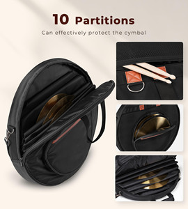 Échantillon gratuit JBK Portable 8 "X 7" Snare Tom Bass Drum Set Bag pour batterie Set Music Instrument Carrier Pouch Portable Drumstick Bag - Product Image 2