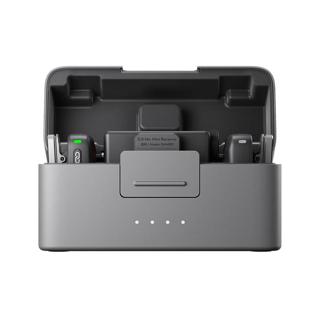 Original DJI Mic Mini Transmitter Receiver Mobile Phone Adapter Type C Lightning 48-Hour Recording Portable Microphone