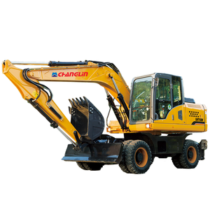 Excavadora de Ruedas Hidráulica Changlin Promotional Large Rammer de 15t y 92kw a Precio de Fábrica - Product Image 1