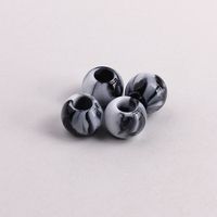 Perles rondes et perles baril à motif irrégulier de 11,6 mm pour la fabrication de bracelets, colliers et accessoires de bijouterie DIY