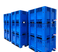 Vente chaude de caisses en plastique à mailles grillagées et de palettes pour fruits de ferme, bac de stockage et de conservation, palette en plastique à mailles grillagées, vente directe d'usine