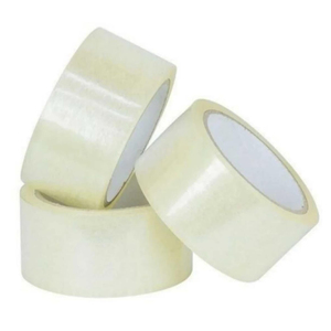 Cinta Adhesiva Transparente Amarillenta para Embalaje, Encogible al Contacto con Agua - Product Image 1