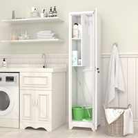 Armoire utilitaire étroite en acier au design traditionnel, meuble de classement commercial écologique pour bureau