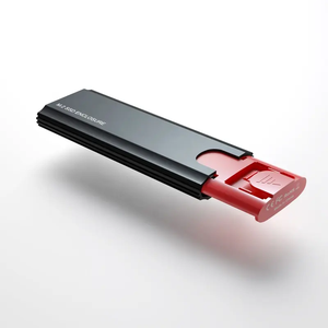 Aluminum HDD/<b>SSD</b> Enclosure USB3.1 Gen2 to <b>M.2</b> LTE Mini Portable External <b>SSD</b> Case - Product Image 2