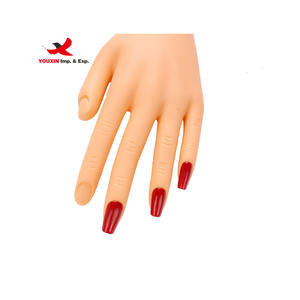 Mano de Práctica de Uñas de Silicona Profesional, Duradera y Portátil, con Soportes, Forma Sólida, para Adquisición Mixta a Bajo Precio - Product Image 2