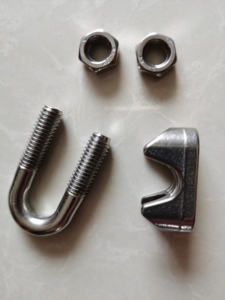 ตัวหนีบลวดสลิงสายพานสแตนเลส201คลิปล็อครูปตัว<span class=keywords><strong>ยู</strong></span> M2 M3 M4ขัดเงา M5อุปกรณ์เสริมระบบเมตริก - Product Image 6