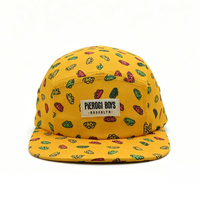 Casquette de camping sportive en nylon 5 panneaux de haute qualité, tendance, pour la pêche en plein air, les voyages, usage décontracté, toutes saisons, unisexe