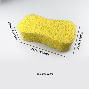 Éponge de lavage de voiture en forme de 8 haute densité LS-P004, grande éponge absorbante en mousse pour nettoyage facile, forme et couleur personnalisables pour voiture - Product Image 3