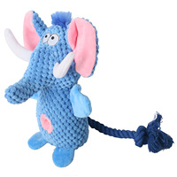 Jouet à renifler pour chien multi-couleurs parfumé, jouet à mâcher en peluche douce pour la dentition, accessoire de jeu interactif anti-stress