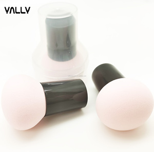 Tự Nhiên <span class=keywords><strong>Make</strong></span> <span class=keywords><strong>Up</strong></span> Bàn Chải Nền Tảng Bàn Chải Vẻ Đẹp Bọt Biển Đầu Hình Dạng Nấm Trang Điểm Miếng Bọt Biển Với Xử Lý - Product Image 4