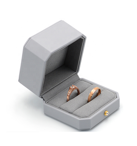 ข้อเสนอสุดสร้างสรรค์ใหม่สำหรับการหมั้นกำไลข้อมือต่างหูสร้อยคอแบบพับสี่เหลี่ยมสีเทาสำหรับสุภาพบุรุษ - Product Image 5