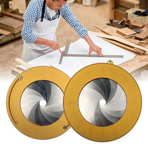 Alat Pembuat Lingkaran dengan Spesifikasi Beragam, Penggaris Template Bulat yang Dapat Disesuaikan, Kompas Plotting, Alat Gambar Lingkaran - Product Image 2