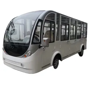 China Hot Koop Fabricage Sightseeing 8-14 Zits Elektrische Tour 72V Elektro Shuttle Bus