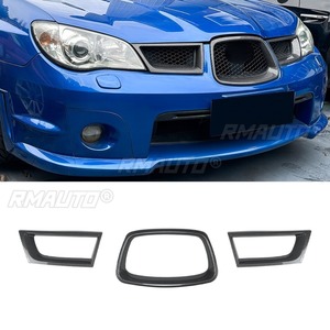 ชุดแต่งรอบคันสำหรับ Subaru Impreza WRX STI ปี 2006-2007 ชุดแต่งกันชนหน้า กระจังหน้าแบบเรซซิ่ง แถบตกแต่ง กันชนหน้า ชิ้นส่วนภายนอก - Product Image 3