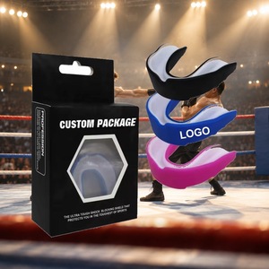 <span class=keywords><strong>Paradenti</strong></span> in Silicone per Adulti, Protezione per Denti per Boxe, Sport, Calcio, Hockey, Scudo Gengivale - Product Image 1