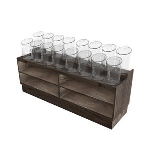 Exhibidor de Alimentos a Granel de Madera Premium con Contenedores Transparentes de Gravedad para Especias y Granos - Product Image 6