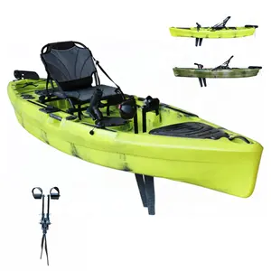 Vicking wholesale 1 person sit on top fishing pedal kayak hard plastic durable sea ocean canoe/kayak for sale