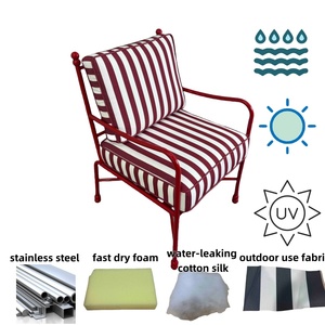 Sedia da Pranzo da Giardino di Alta Qualità, Design Moderno, Leggera, con Braccioli, Impermeabile, Telaio in Acciaio Inossidabile, per Soggiorno - Product Image 2