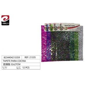 Tapete Para Cocina 32x27cm Antideslizante 12 Pcs Kitchen Mat - Product Image 1