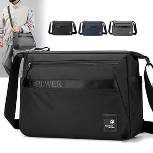 WePower Men's Messenger <b>Bag</b> Large Nylon <b>Waterproof</b> Crossbody <b>Shoulder</b> <b>Bag</b> For Everyday Outdoor Travel Use - Product Image 3