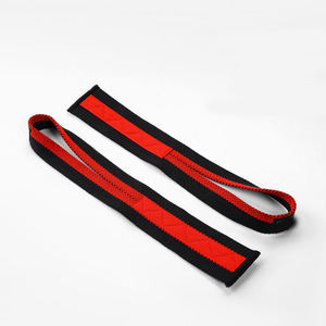 Sangles de poignet de musculation en néoprène et coton rembourré, robustes, pour soulever des poids et faire des deadlifts, avec logo personnalisé, pour hommes, modèle 2026 - Product Image 6