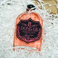Etiquetas de Botella de Vino Personalizadas de Lujo en Vinilo Mate Negro con Lámina Dorada en Relieve 3D, Resistentes al Agua, para Vino Tinto, Cerveza y Licores