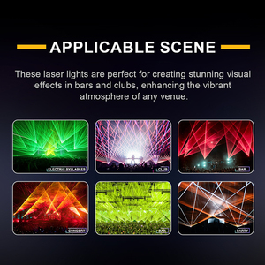 SHEHDS Láser de Alta Potencia de 12w, Animado, <span class=keywords><strong>DMX512</strong></span>, Control por Aplicación ILDA, 12 RGB, Láser DJ, Constellaser, Láser de Animación para Discotecas, Fiestas y Clubs - Product Image 6