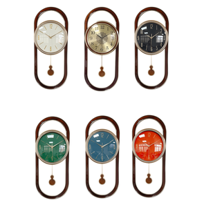 Reloj de Pared de Aluminio con Forma Simétrica de Estilo Europeo, Decoración de Pared de Lujo para el Hogar - Product Image 2