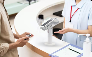 Support de <span class=keywords><strong>terminal</strong></span> de point de vente en métal antivol pour bureau, support pivotant pour machine à <span class=keywords><strong>carte</strong></span> de crédit pour A920/A920Pro - Product Image 6