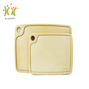 Tabla de cortar duradera de cáscara de arroz con asa para colgar fácilmente - Product Image 6