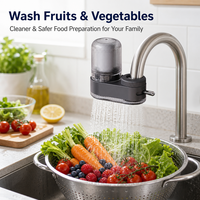 Filtre à eau pour robinet à cartouche remplaçable, réduit le chlore, convient aux robinets de cuisine et de salle de bain pour la cuisson ou le lavage