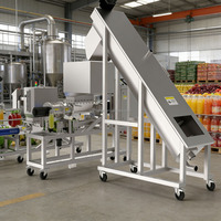 Industriële voedselveilige roestvrijstalen multifunctionele sapcentrifuge productielijn voor fruit, melk en noten 3000kg/u