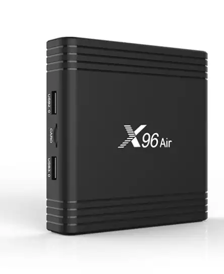 X96 aire con precio de fábrica 2,4G 4k 1GB 8GB / 2GB 16GB smart tv android ott caja Set Top box