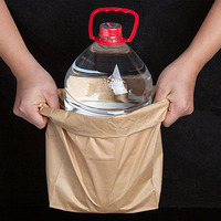 Sac fourre-tout en papier lavable pour l'emballage, prix de gros