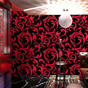 Papier peint moderne en PVC ignifuge et imperméable pour salon, salles de karaoké, bars, couloir 3D stéréo, fond de <span class=keywords><strong>mur</strong></span> scintillant - Product Image 2