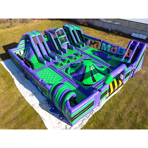 Toboggan <span class=keywords><strong>de</strong></span> parc gonflable extérieur videur sautant enfants adultes amusant ville aire <span class=keywords><strong>de</strong></span> jeux parcours d'obstacles <span class=keywords><strong>a</strong></span>ériens <span class=keywords><strong>jeu</strong></span> <span class=keywords><strong>de</strong></span> <span class=keywords><strong>course</strong></span> à vendre - Product Image 4