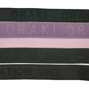 Bande élastique confortable en néon, bande élastique jacquard pour bretelles - Product Image 3