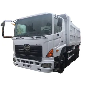 Construction Equipment HINO 700 6*4 heavy duty used dump truck