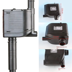 ปั๊มน้ำอัจฉริยะ 20W สำหรับตู้ปลาดราโกน ปั๊มออกซิเจนแบบจุ่มใต้น้ำ เงียบ พร้อมระบบกรอง HQJ-1600B - Product Image 4