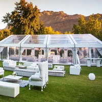 Grande tente de réception transparente pour mariage et événements en plein air à vendre