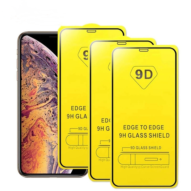 9d Tempered Glass Screen Protector Anti-scratch Hardness clear Screen Protector for Phone 11 12 13 14 15 16