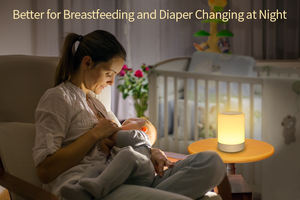 Lampe d'Ambiance Intérieure, Lumière d'Ambiance 3 Niveaux Blanc Chaud 5 Couleurs RGB, Lumières pour Chambre à Coucher, Veilleuse pour Lamparas <span class=keywords><strong>De</strong></span> Mesa <span class=keywords><strong>De</strong></span> Noche - Product Image 3