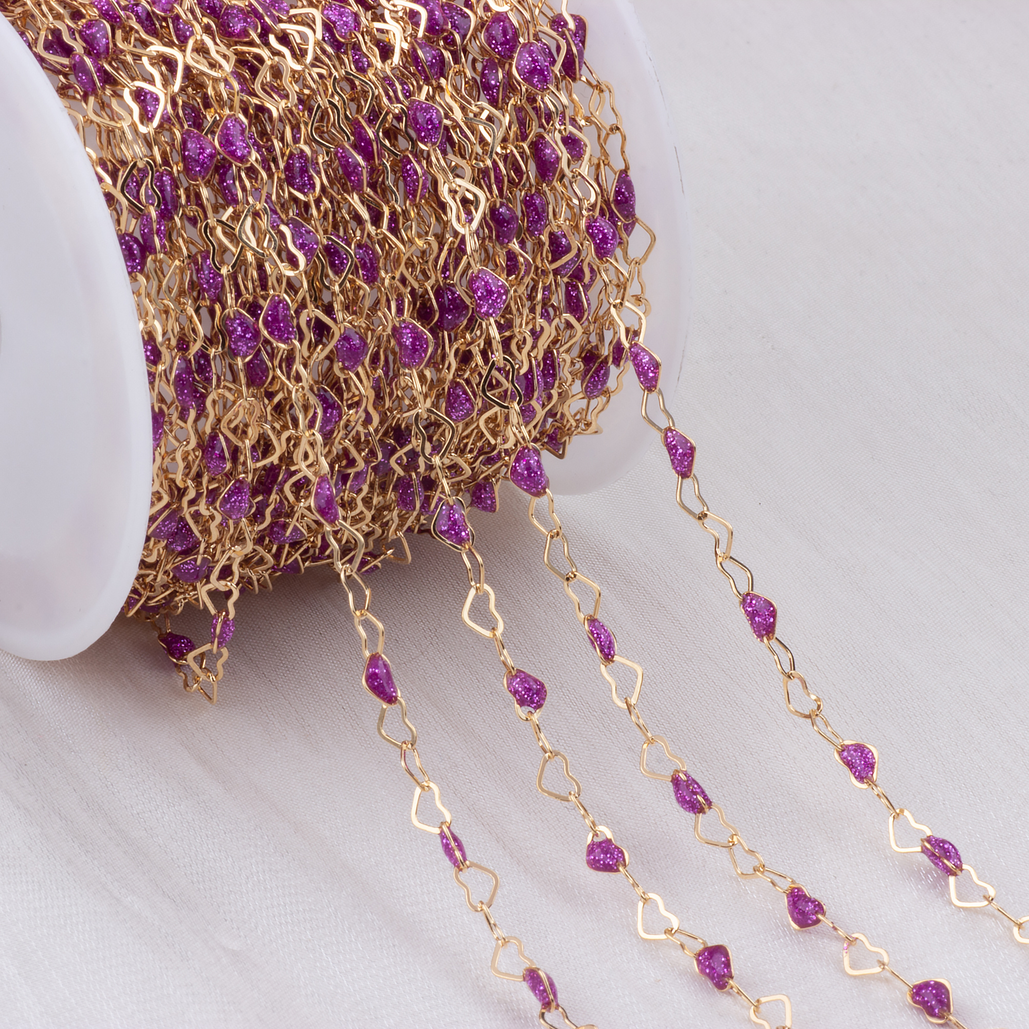 Or rempli de 14 carats-violet