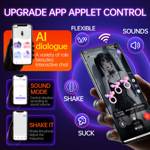 Vibrador <span class=keywords><strong>de</strong></span> Pene Automático, Máquina <span class=keywords><strong>de</strong></span> Masturbación con Succión y Empuje, Control por Aplicación, Masturbador Masculino, Juguete Sexual para Hombres - Product Image 2