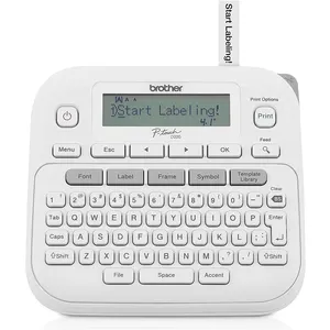 Brother P-Touch Label Maker, Brother PTD220 Brother Máquina de etiquetado térmico Impresora sin tinta para la organización del hogar y la Oficina