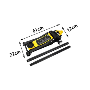 Cric hydraulique à chariot robuste SG Factory Direct 2 tonnes pour changement de pneus et réparation de voitures et SUV, construction en acier allié 505 mm - Product Image 2