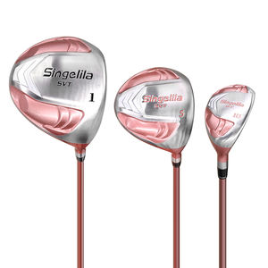 कस्टम प्रीमियम गोल्फ क्लब महिला दाएं हाथ ग्रेफाइट शाफ्ट के लिए सेट - Product Image 2