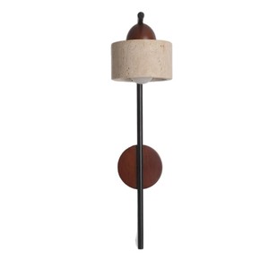 โคมไฟติดผนังหินหวงตงสไตล์วินเทจ วาบิซาบิ ขนาด 12*50 ซม. - Product Image 5